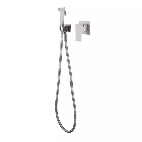 Смеситель ABBER Daheim AF8225SP с гигиеническим душем, сатин, Выбрать цвет: Сатин, изображение 2