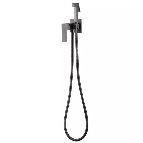 Смеситель ABBER Daheim AF8226NG с гигиеническим душем, никель, Выбрать цвет: Никель, изображение 2