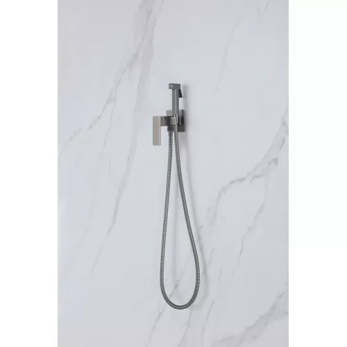 Смеситель ABBER Daheim AF8226NG с гигиеническим душем, никель, Выбрать цвет: Никель, изображение 3