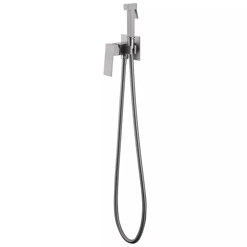 Смеситель ABBER Daheim AF8226SP с гигиеническим душем, сатин, Выбрать цвет: Сатин, изображение 2