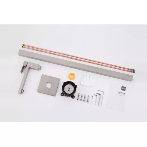 Смеситель ABBER Daheim AF8241SP напольный для раковины, сатин, Выбрать цвет: Сатин, изображение 3