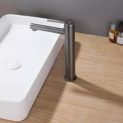 Смеситель ABBER Emotion AF8811NG для накладной раковины, никель, Выбрать цвет: Никель, изображение 2