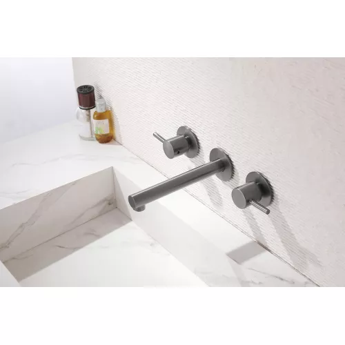 Смеситель ABBER Emotion AF88121NG скрытого монтажа для раковины, никель, Выбрать цвет: Никель, изображение 2