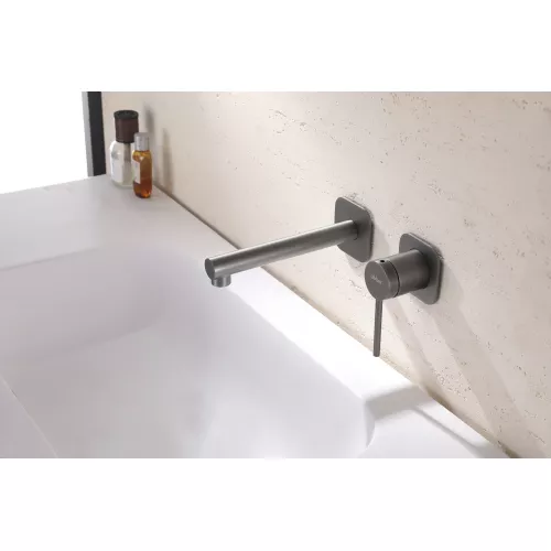 Смеситель ABBER Emotion AF8812NG для раковины скрытого монтажа, никель, Выбрать цвет: Никель, изображение 2