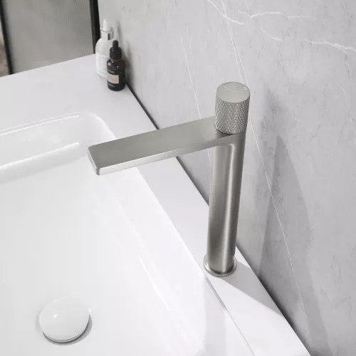 Смеситель ABBER Rund AF8711SP для накладной раковины, сатин, Выбрать цвет: Сатин, изображение 2