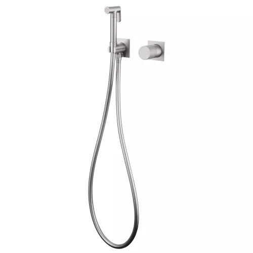 Смеситель ABBER Rund AF8725SP с гигиеническим душем, сатин, Выбрать цвет: Сатин, изображение 2