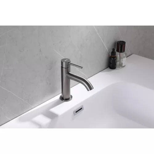 Смеситель ABBER Wasser Kreis AF8110NG для раковины, никель, Выбрать цвет: Никель, изображение 2