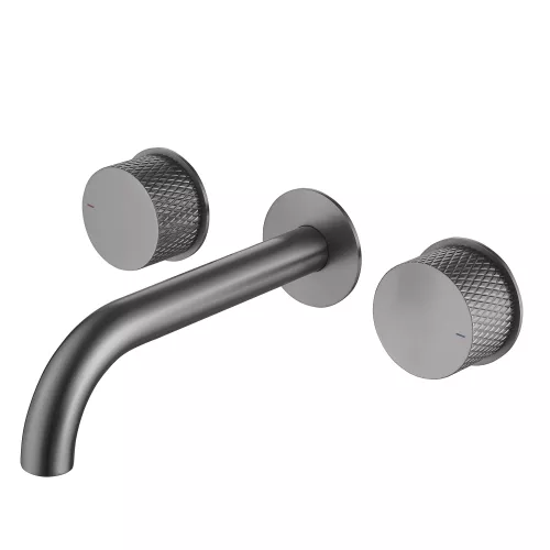 Смеситель ABBER Wasser Kreis AF81122NG для раковины скрытого монтажа, никель, Выбрать цвет: Никель