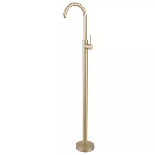 Смеситель ABBER Wasser Kreis AF8141G напольный для раковины, золото матовое, Выбрать цвет: Золото матовое