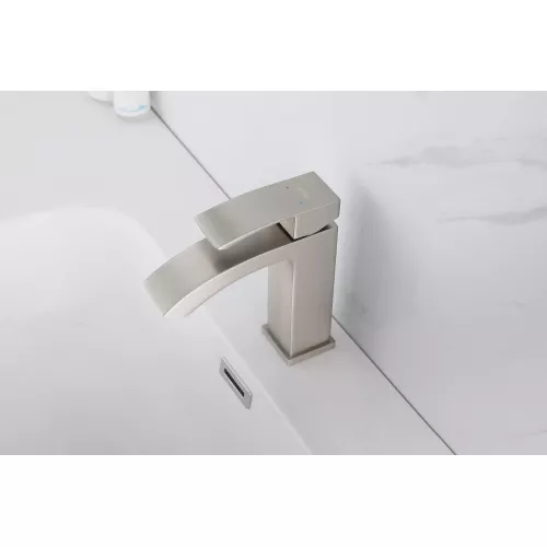 Смеситель ABBER Wasserfall AF8610SP для раковины, сатин, Выбрать цвет: Сатин, изображение 2