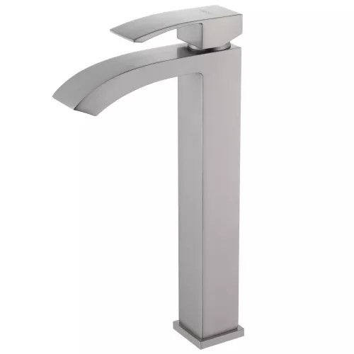 Смеситель ABBER Wasserfall AF8611SP для накладной раковины, сатин, Выбрать цвет: Сатин