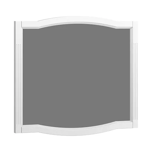 Зеркало Opadiris Лаура, Выбрать размер: 100, Выбрать цвет: Белый/хром