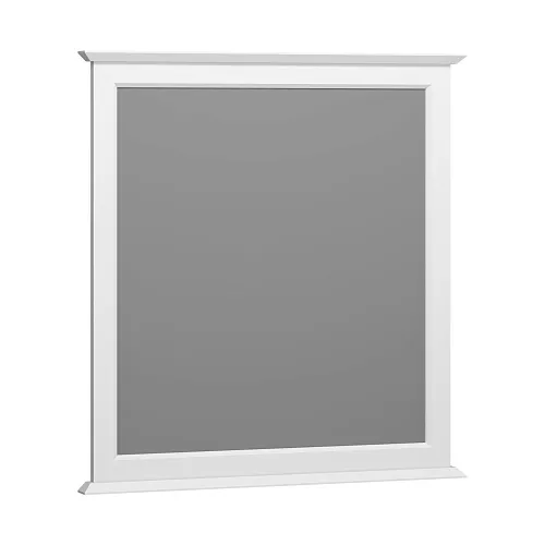 Зеркало Opadiris Кантара-85 Белый матовый, Выбрать цвет: Белый, Выбрать размер: 85