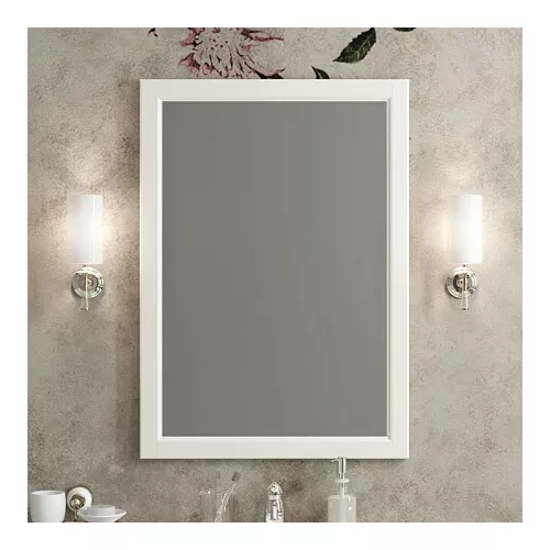 Зеркало OPADIRIS Омега  слон.кость, Выбрать цвет: Слоновая кость, Выбрать размер: 65, изображение 2