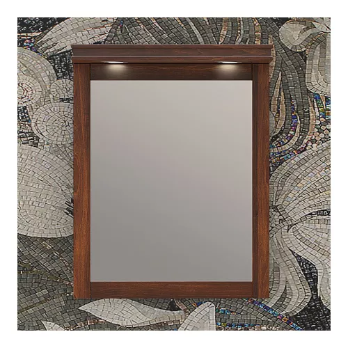 Зеркало OPADIRIS Мираж 65/80, светлый орех, Выбрать размер: 65, изображение 2