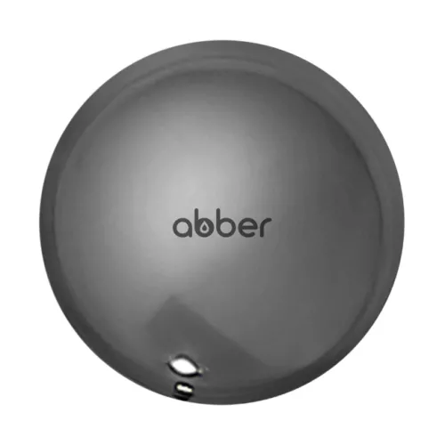 Водоотведение: Накладка на слив для раковины ABBER AC0014GS серебро, керамика 1 в магазине Акватория