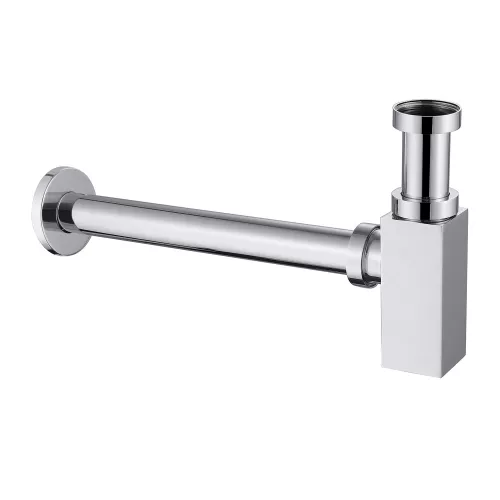 Сифон для раковины ABBER AF0031 хром, Выбрать цвет: Хром