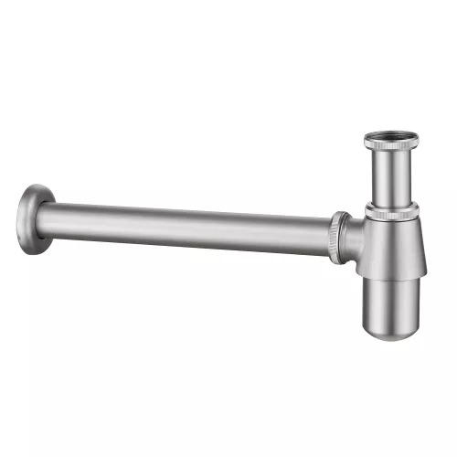 Сифон для раковины ABBER AF0032SP сатин, Выбрать цвет: Сатин