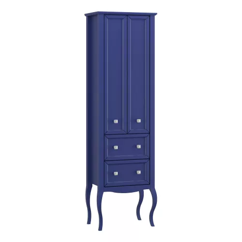 Пенал Opadiris Валери 56 двухстворчатый, цвет сапфир, Выбрать цвет: Сапфир