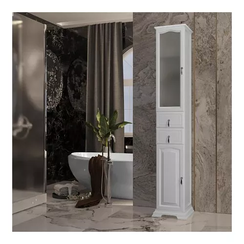 Пенал OPADIRIS Риспекто-30 левый/правый белый, Выбрать цвет: Белый, Ориентация: Левая, изображение 2