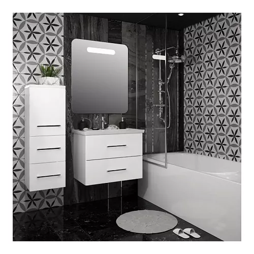 Тумба  с раковиной для ванной комнаты OPADIRIS Арабеско, Выбрать размер: 70, изображение 6