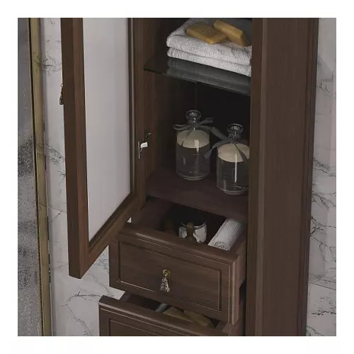 Пенал OPADIRIS Риспекто-30 левый/правый орех антикварный, Выбрать цвет: Орех антикварный, Ориентация: Левая, изображение 4