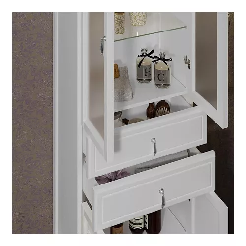 Пенал OPADIRIS Риспекто-60 Белый матовый, Выбрать цвет: Белый, изображение 4