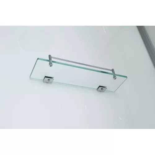 Душевая кабина AvaCan D2080/2090/2010 матовое стекло, низкий поддон, Цвет стекла: матовое, Цвет профиля: Хром, Выбрать размер: 80х80, Внешний вид: без гидромассажа, Наличие крыши: есть, изображение 9