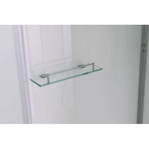 Душевая кабина AvaCan D2012R/L матовое стекло , низкий поддон, Цвет профиля: Хром, Выбрать размер: 120х80, Внешний вид: без гидромассажа, Наличие крыши: есть, Ориентация: правая, изображение 12