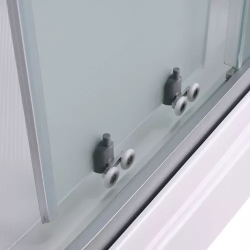 Душевая кабина AvaCan D2012R/L матовое стекло , низкий поддон, Цвет профиля: Хром, Выбрать размер: 120х80, Внешний вид: без гидромассажа, Наличие крыши: есть, Ориентация: правая, изображение 10