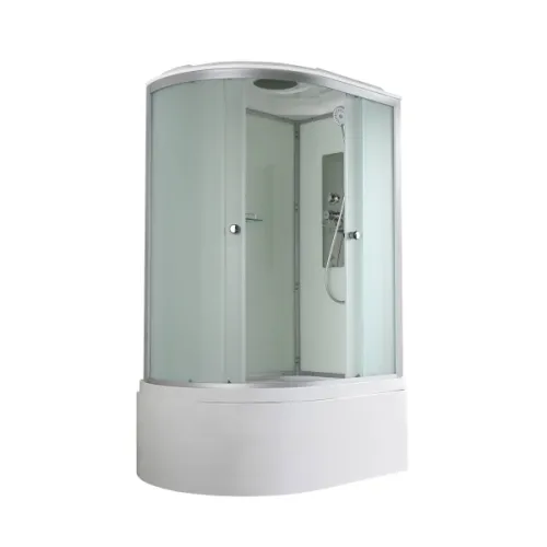 Душевая кабина AvaCan D5012R/L матовое стекло, высокий поддон, Цвет профиля: Хром, Выбрать размер: 120х80, Внешний вид: без гидромассажа, Наличие крыши: есть, Ориентация: правая