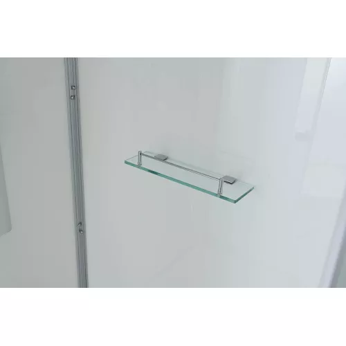 Душевая кабина AvaCan D5080/5090/5010 матовое стекло , высокий поддон, Цвет профиля: Хром, Выбрать размер: 80х80, Внешний вид: без гидромассажа, Наличие крыши: есть, изображение 11