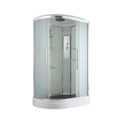 Душевая кабина AvaCan EM2811/2812/2912L/R матовое стекло, низкий поддон, Цвет стекла: матовое, Цвет профиля: Хром, Выбрать размер: 110х80, Внешний вид: без гидромассажа, Наличие крыши: есть, Ориентация: правая