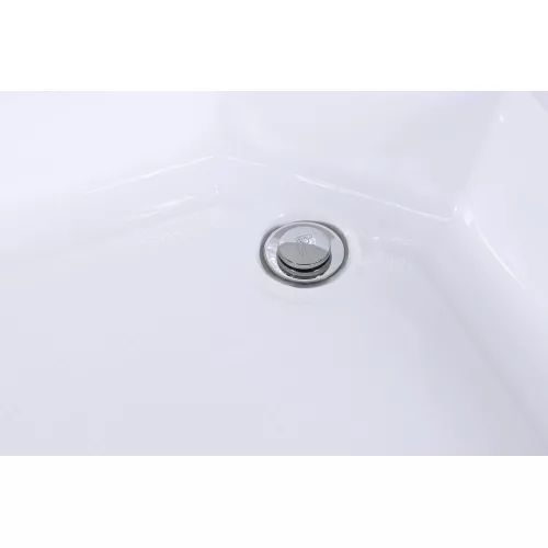 Душевая кабина AvaCan EM3812/3912T L/R  прозрачное стекло, средний поддон, Цвет стекла: прозрачное, Цвет профиля: Хром, Выбрать размер: 120х80, Внешний вид: без гидромассажа, Наличие крыши: есть, Ориентация: правая, изображение 13