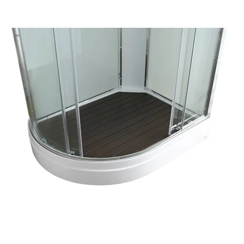 Душевая кабина AvaCan A2812/2912 L/R прозрачное стекло , низкий поддон, Цвет стекла: прозрачное, Цвет профиля: Хром, Выбрать размер: 120х80, Внешний вид: без гидромассажа, Наличие крыши: есть, Ориентация: правая, изображение 14