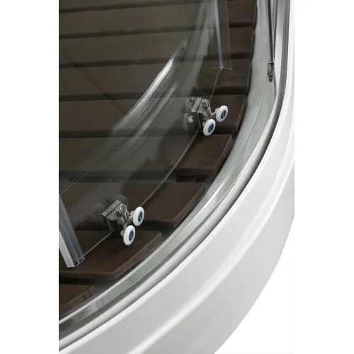 Душевая кабина AvaCan A2812/2912 L/R прозрачное стекло , низкий поддон, Цвет стекла: прозрачное, Цвет профиля: Хром, Выбрать размер: 120х80, Внешний вид: без гидромассажа, Наличие крыши: есть, Ориентация: правая, изображение 15