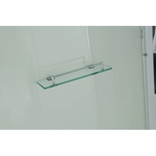 Душевая кабина AvaCan KD2911/2912 матовое стекло, низкий поддон, Цвет стекла: матовое, Цвет профиля: Хром, Выбрать размер: 110х90, Внешний вид: без гидромассажа, Наличие крыши: есть, изображение 16