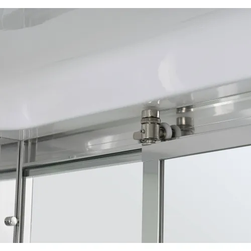 Душевая кабина AvaCan V5012/5015/5016/5017 прозрачное/высокий, Цвет стекла: прозрачное, Цвет профиля: Хром, Выбрать размер: 120х90, Внешний вид: без гидромассажа, Наличие крыши: есть, изображение 15