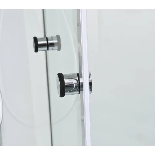 Душевая кабина AvaCan V5012/5015/5016/5017 прозрачное/высокий, Цвет стекла: прозрачное, Цвет профиля: Хром, Выбрать размер: 120х90, Внешний вид: без гидромассажа, Наличие крыши: есть, изображение 13