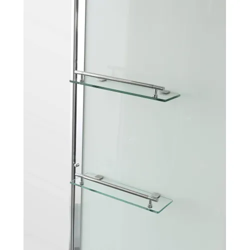 Душевая кабина AvaCan V5012/5015/5016/5017 прозрачное/высокий, Цвет стекла: прозрачное, Цвет профиля: Хром, Выбрать размер: 120х90, Внешний вид: без гидромассажа, Наличие крыши: есть, изображение 14