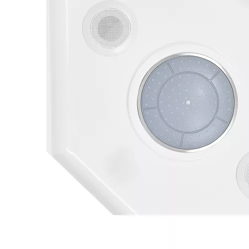 DTO Душевая кабина EM4512, Цвет стекла: с рисунком, Выбрать размер: 80х120, Ориентация: левая, Комплектация: без крыши, LED, гидромассаж, изображение 14