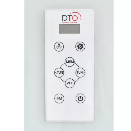 DTO Душевая кабина EM4512, Цвет стекла: с рисунком, Выбрать размер: 80х120, Ориентация: левая, Комплектация: без крыши, LED, гидромассаж, изображение 15