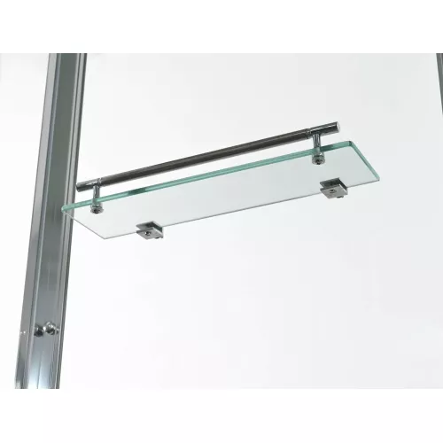 Душевая кабина AvaCan Z1910/ 1910LED, Цвет стекла: прозрачное, Цвет профиля: Хром, Выбрать размер: 100х100, Внешний вид: без гидромассажа, Наличие крыши: есть, изображение 11