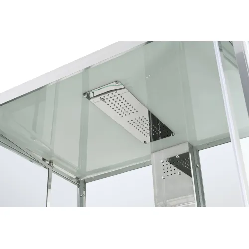 Душевая кабина AvaCan Z1910/Z1911/Z1912 прозрачное/низкий, Цвет стекла: прозрачное, Цвет профиля: Хром, Выбрать размер: 110х90, Внешний вид: без гидромассажа, Наличие крыши: есть, изображение 10