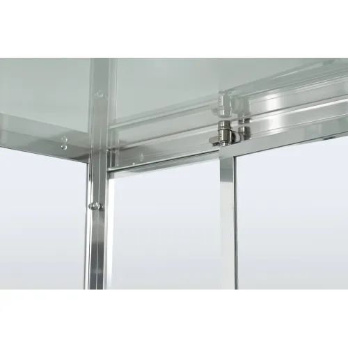 Душевая кабина AvaCan Z1910/Z1911/Z1912 прозрачное/низкий, Цвет стекла: прозрачное, Цвет профиля: Хром, Выбрать размер: 110х90, Внешний вид: без гидромассажа, Наличие крыши: есть, изображение 12