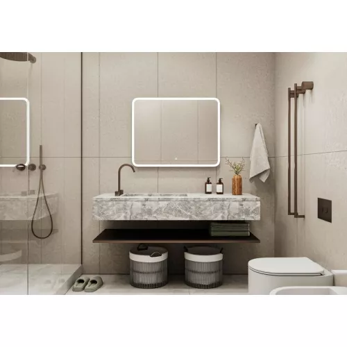 Зеркало ACWEN "Demure Led", Выбрать размер: 80x60, изображение 2