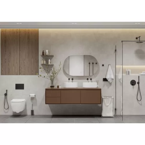 Зеркало ACWEN "Fleur Led" с бесконтактным сенсором, Внешний вид: горизонтальное, Выбрать размер: 1000х600, изображение 3