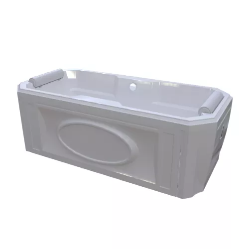 Ванна акриловая Radomir Fra Grande Фернандо 190х90 золото, Выбрать цвет: Золото, изображение 9