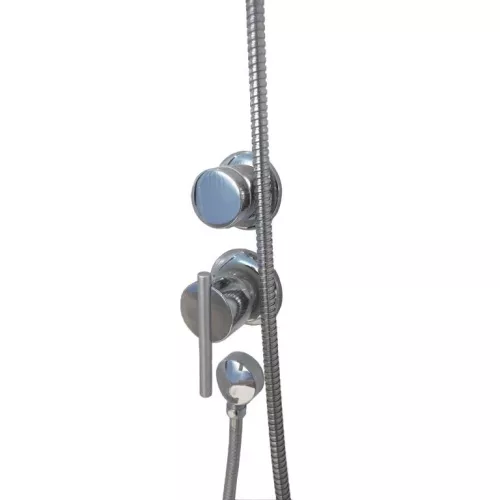 Душевая кабина  Triton ВЕЛЬВЕТ-К , А низкий поддон/матовое стекло, Цвет профиля: Белый, Тип поддона: Низкий, Выбрать размер: 80х80, изображение 15