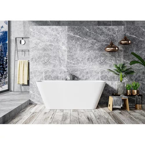 Ванна из искусственного камня Solid Surface CEZARES CZR-LINER-170-80-60-SSB, изображение 4